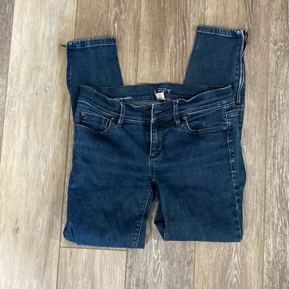 LOFT modern skinny ankle jean